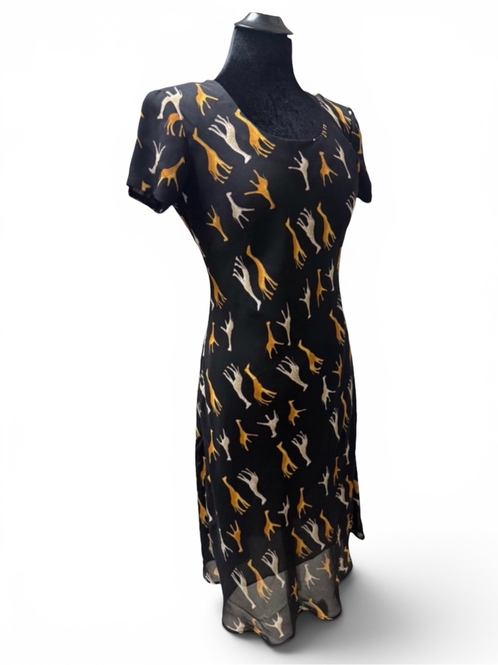 90s Jessica Howard Vintage Giraffe Print Dress